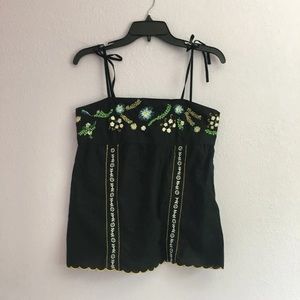 Old Navy embroidered tank top